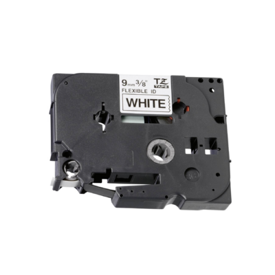 Brother TZ-FX221 Flexible – Compatible Label Tape (Black On White) 9mm*8m